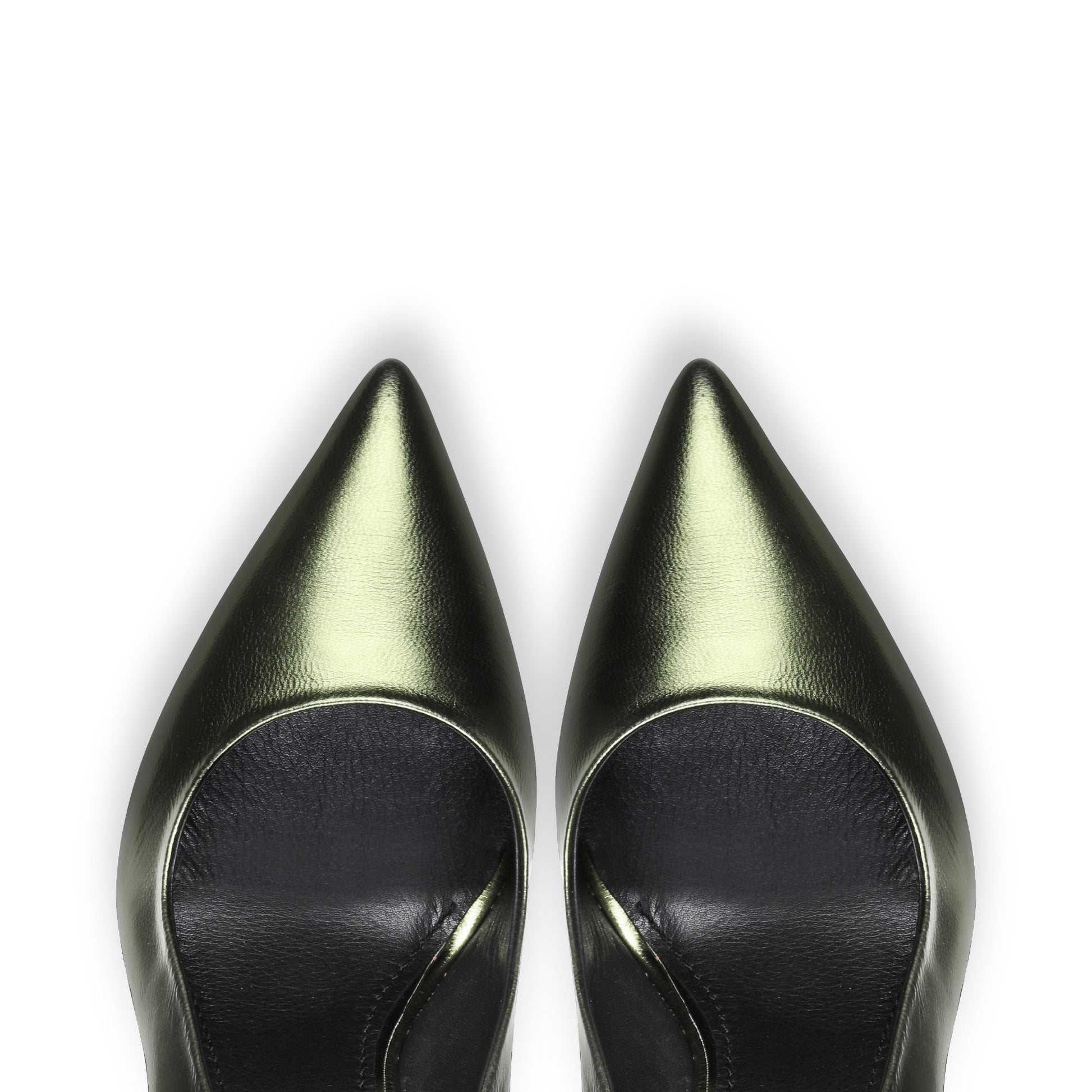 Մարգարտե կանաչ բարձրակրունկ կոշիկներ