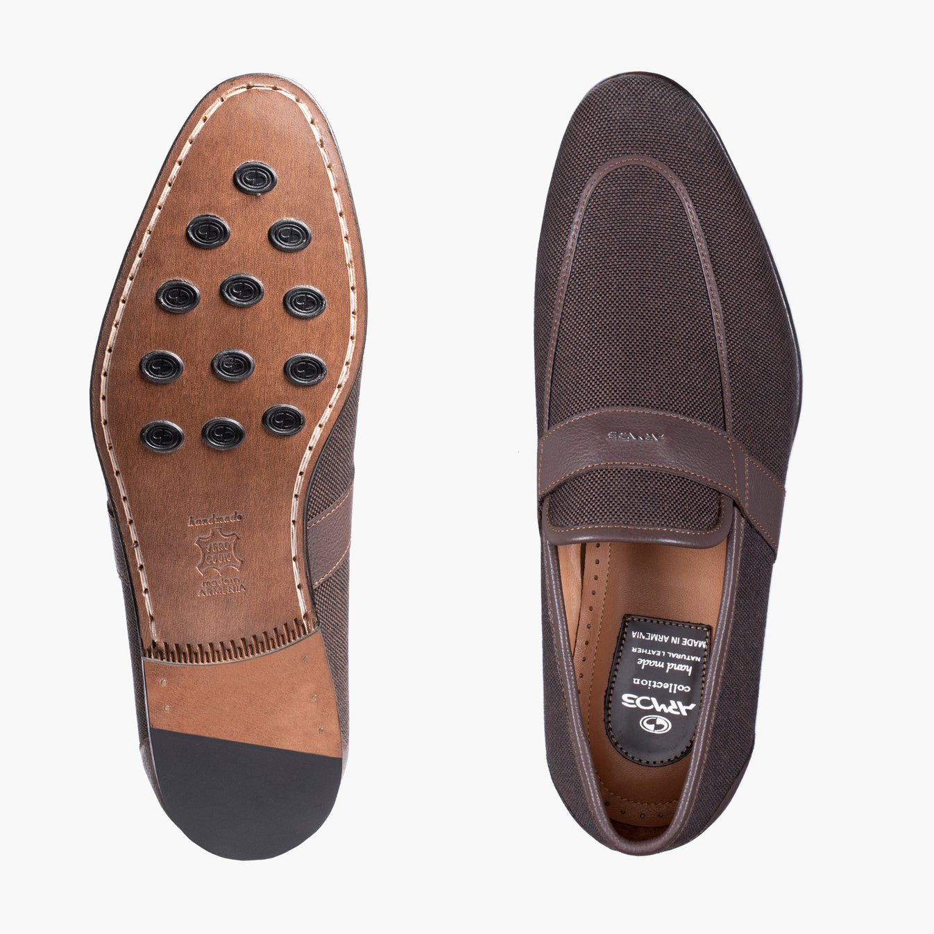 Շագանակագույն լոֆեր վուշաթելից