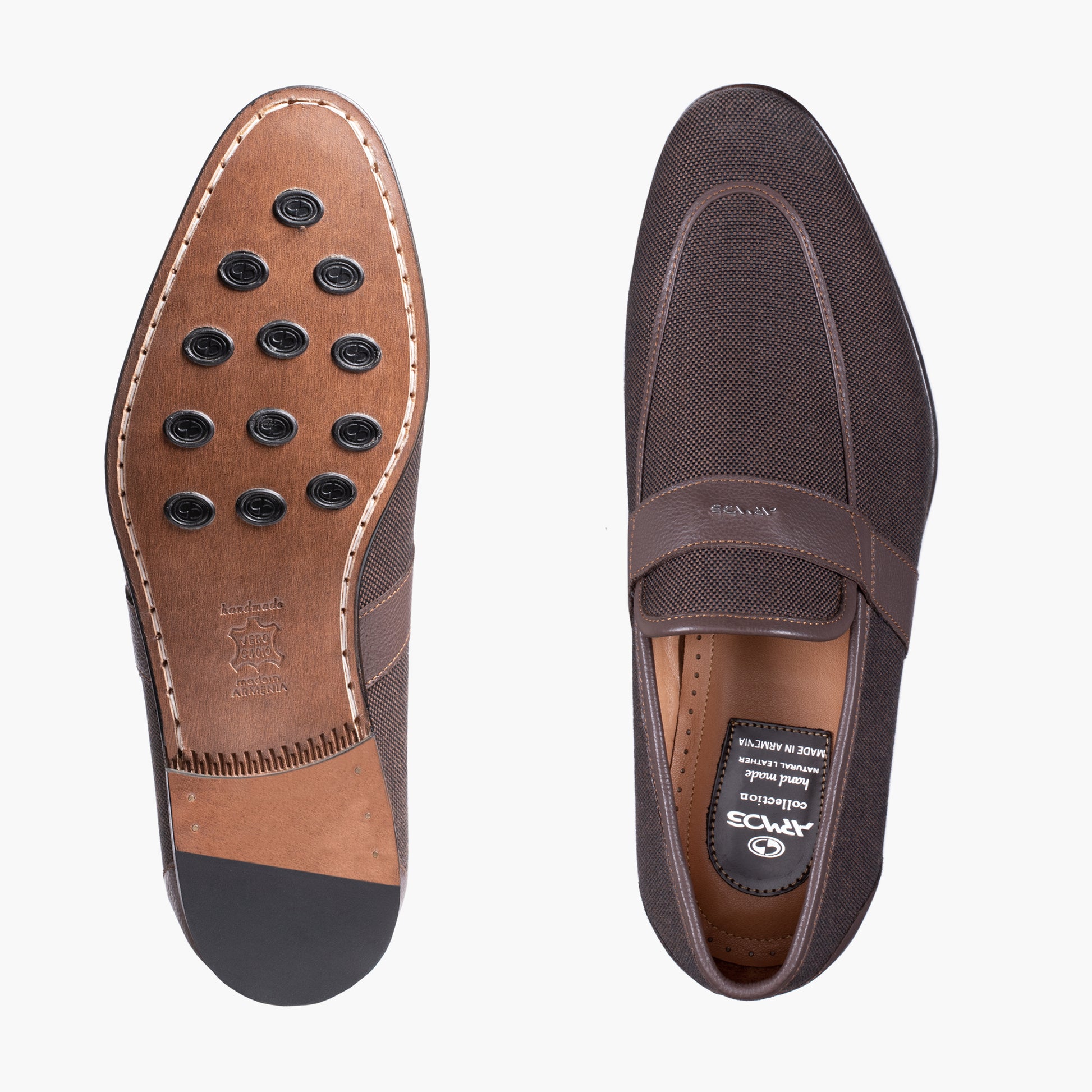 Շագանակագույն լոֆեր վուշաթելից