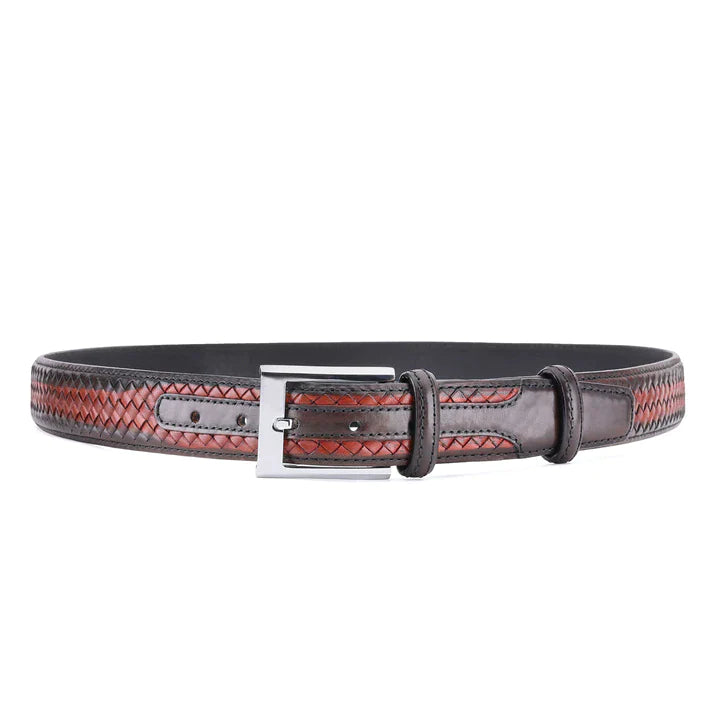 Կարմիր-շագանակագույն հյուսվածքով գոտի