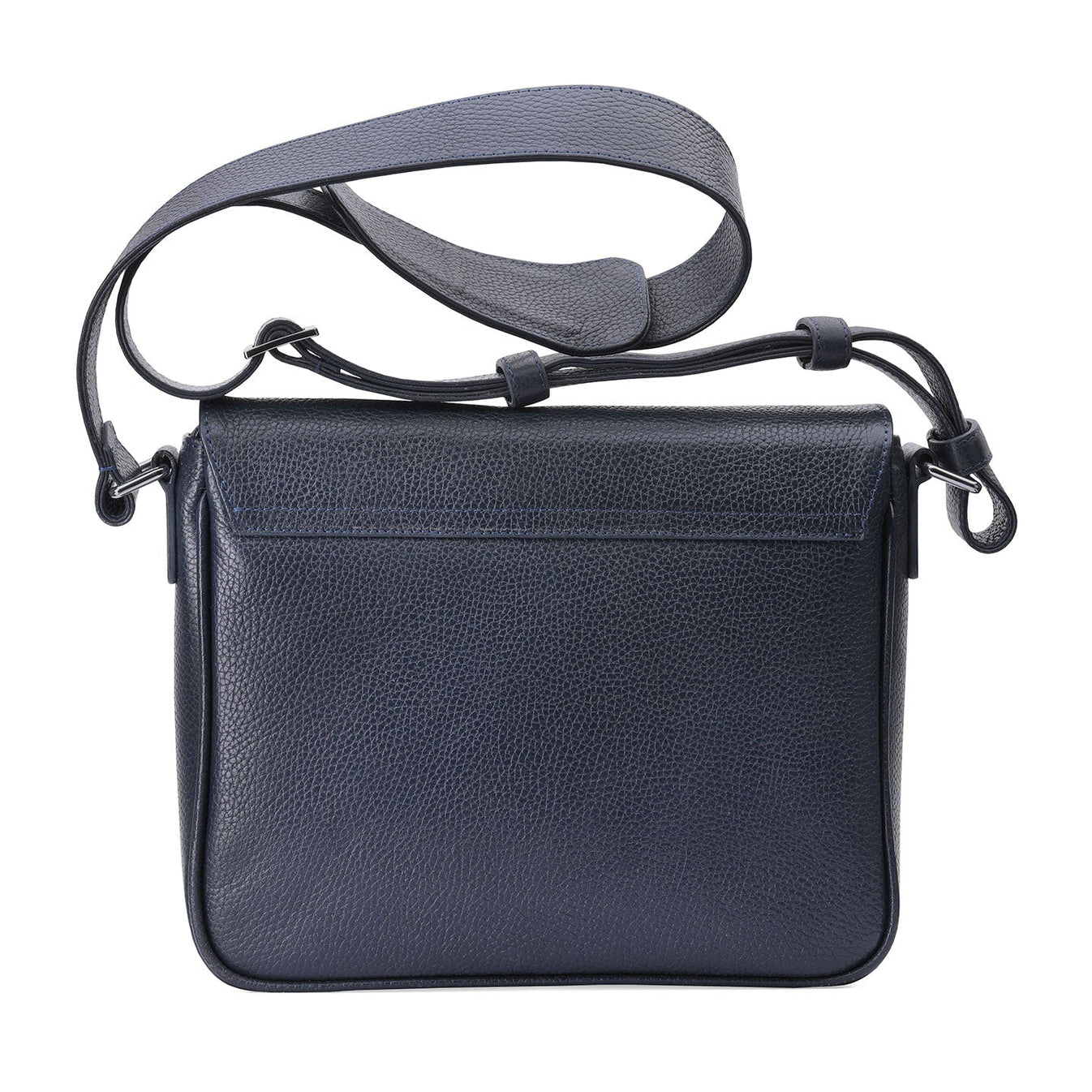 Կապույտ կաշվե պայուսակ