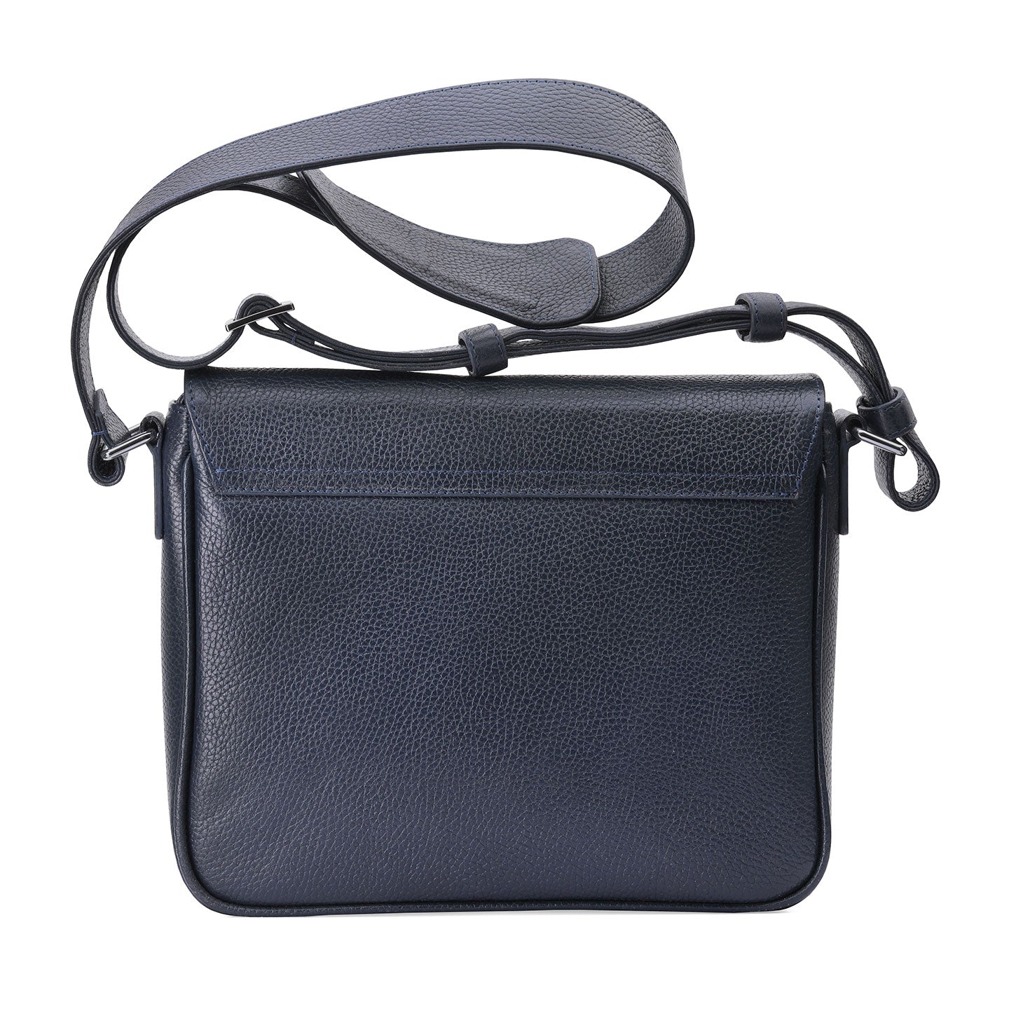 Կապույտ կաշվե պայուսակ