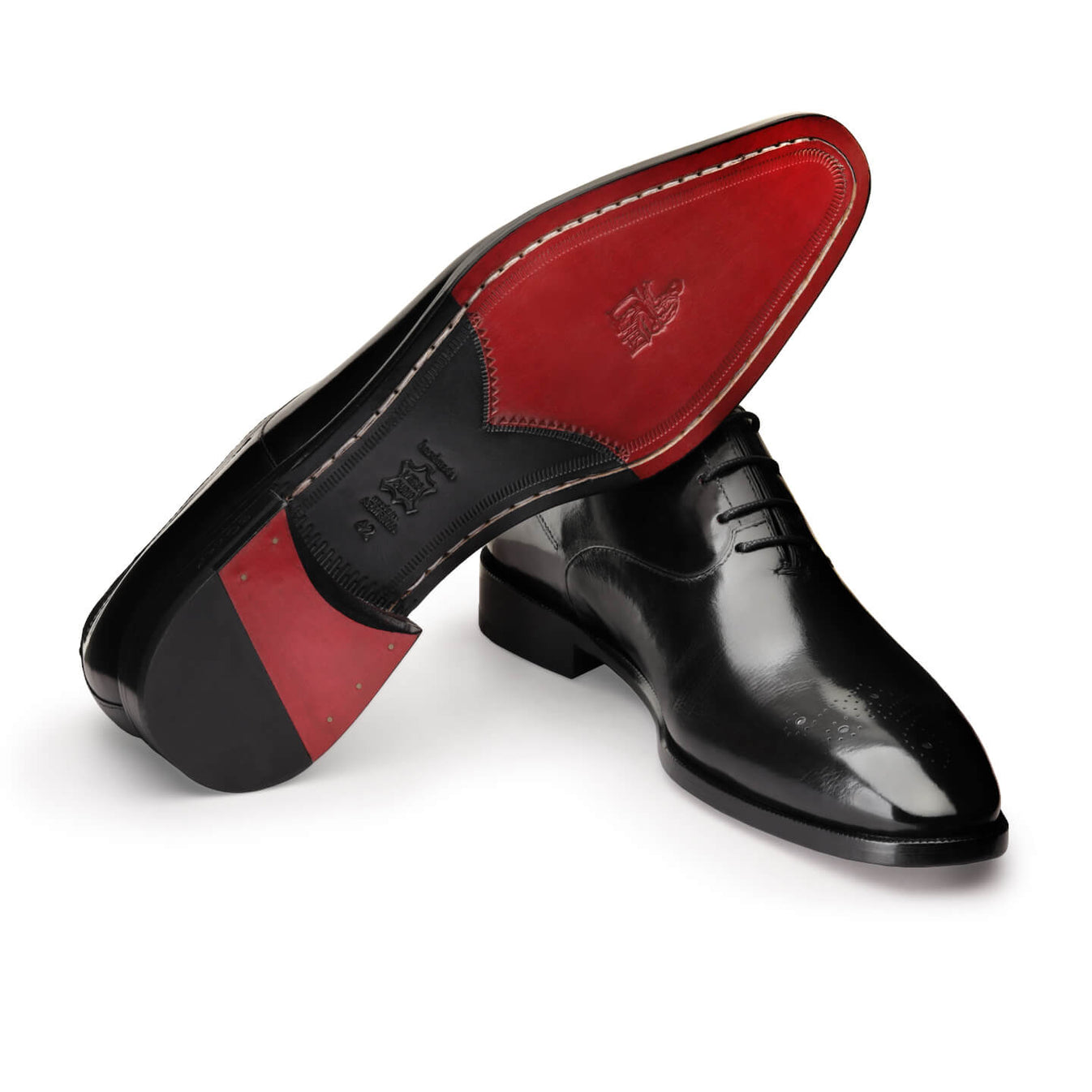 Սև օքսֆորդներ բնական կաշվից