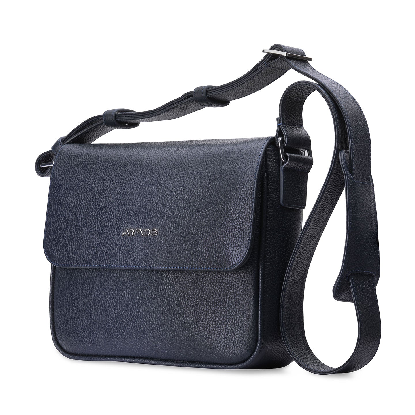 Կապույտ կաշվե պայուսակ