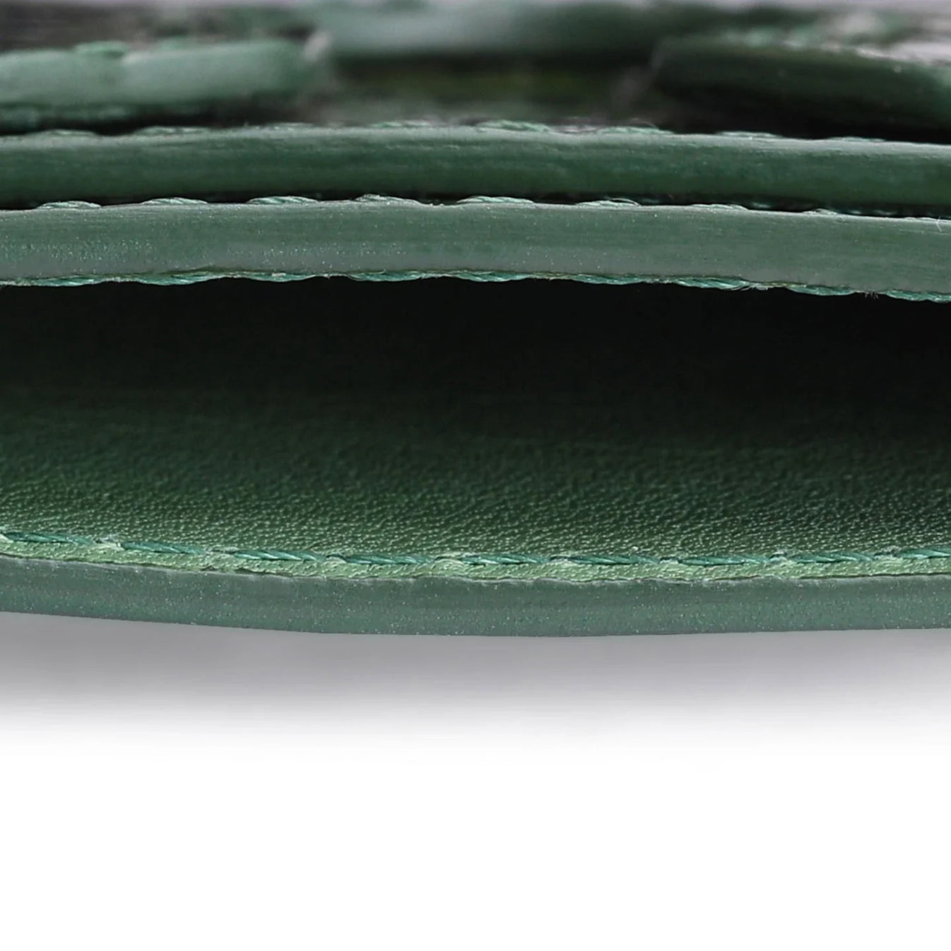 Քարտային դրամապանակ կոկորդիլոսի նախշերով