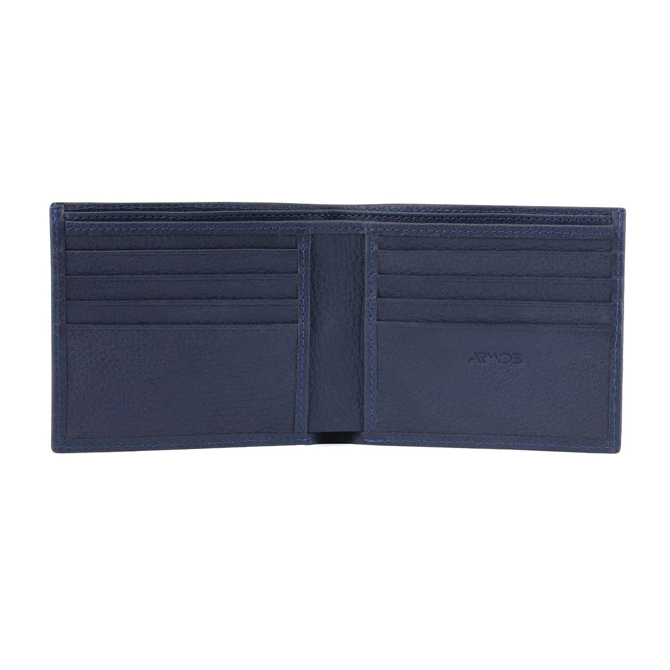 Կապույտ փայլատ դրամապանակ