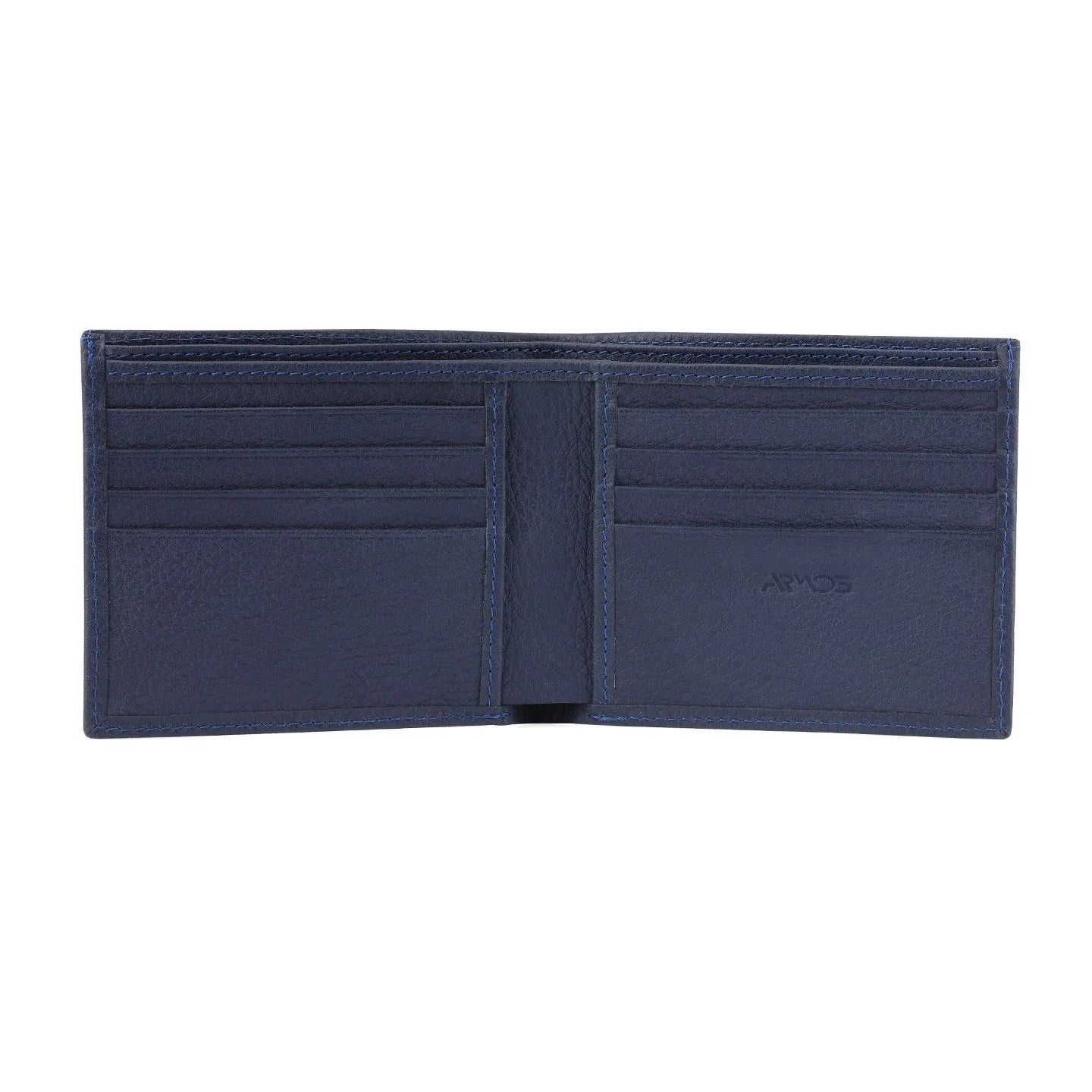 Կապույտ փայլատ դրամապանակ