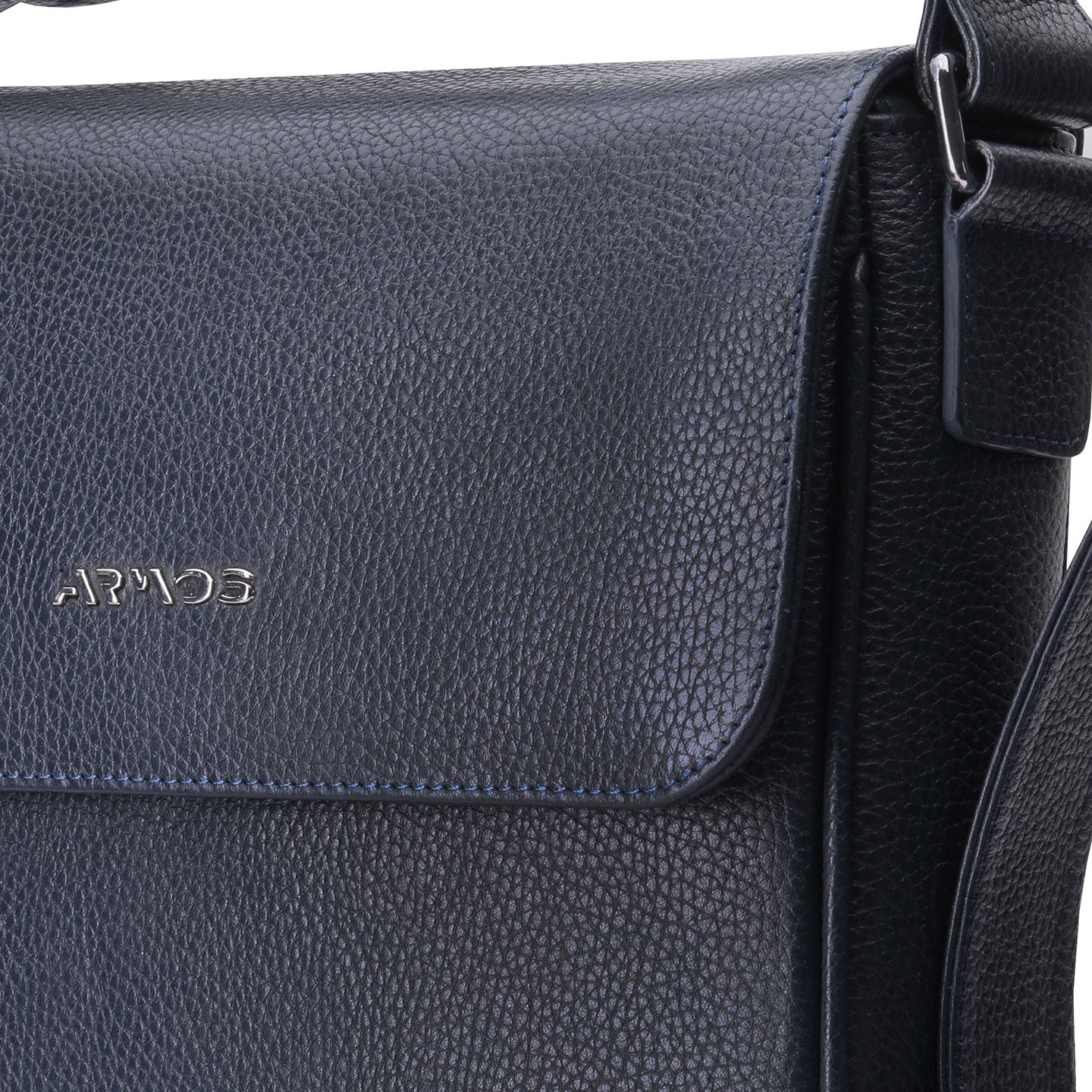 Կապույտ կաշվե պայուսակ