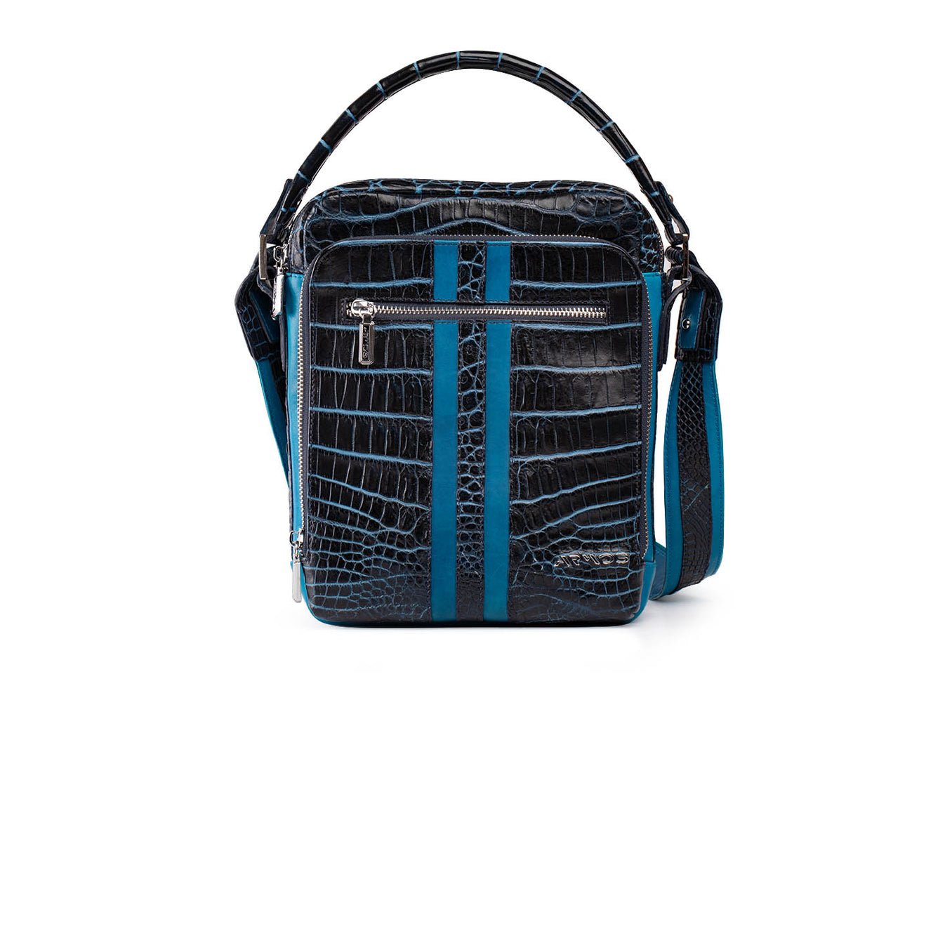 Crocodile leather bag