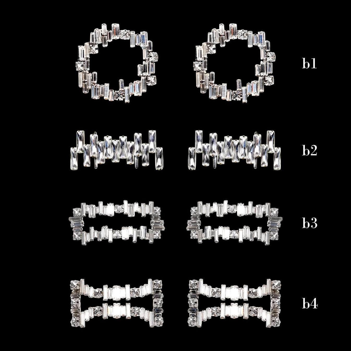 Սև լաքապատ Ռոզալիա բրոշով