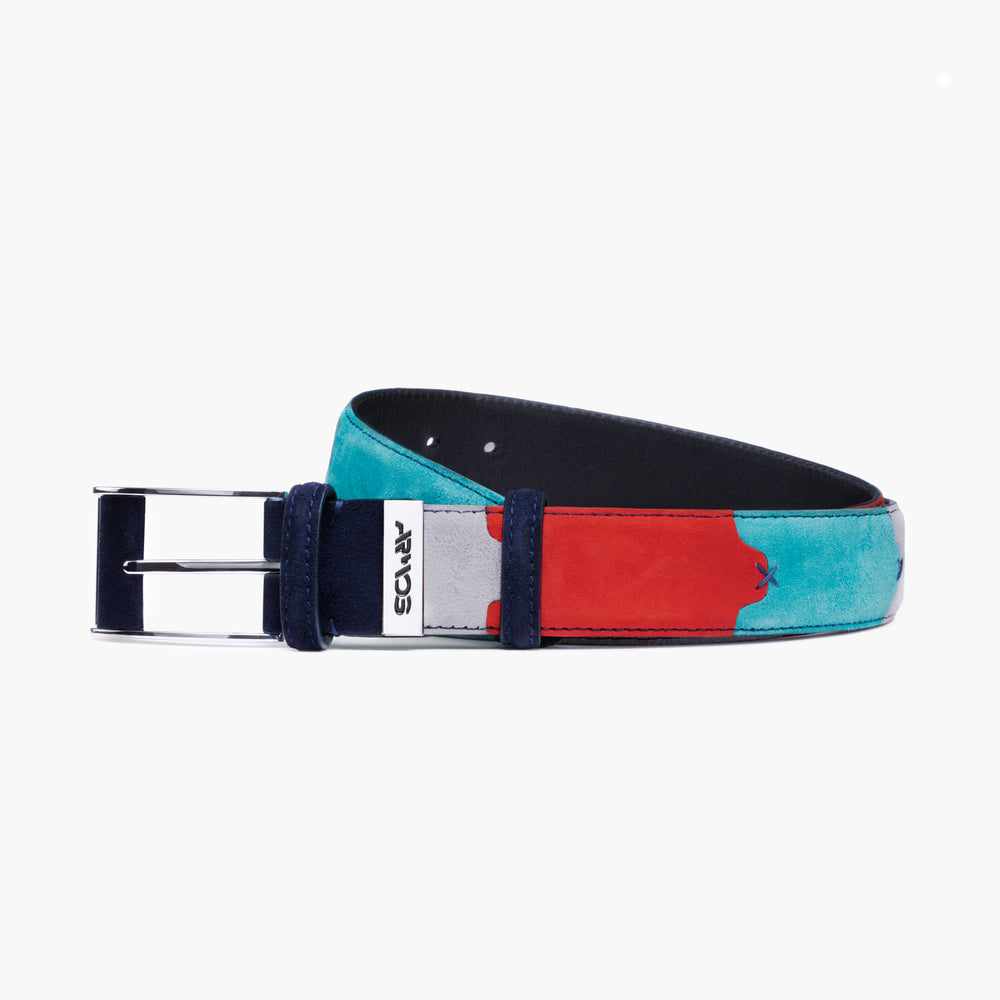 Բազմագույն զամշե գոտի