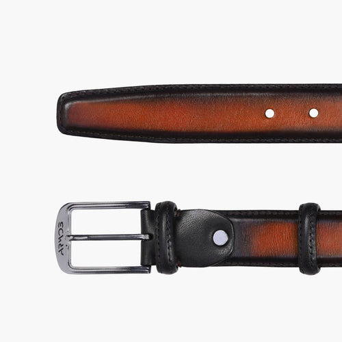 Կաշվե գոտի կոնյակի երանգով